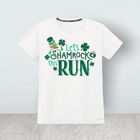 Brooks Other - Brooks Run Lucky Pacesetters Tee St. Patrick’s Day Irish, Size M New with Tag